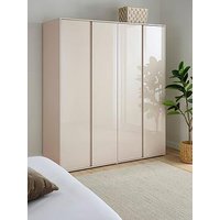 Very Home Layton Gloss 4 Door Wardrobe