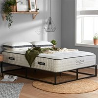 Helsinki Fabric Double Mattress In White
