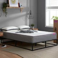 Peoria Fabric Double Mattress In White