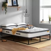 Hockley Fabric Double Mattress In White