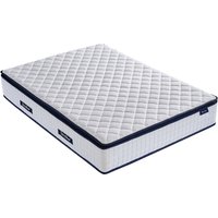 Beloit Fabric 1500 Pocket King Size Mattress In White