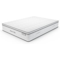 Oakley Fabric Double Mattress In White