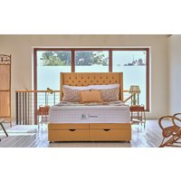 Sleepeezee Wool Luxe 3700 Pocket Pillow Top Mattress, Superking Zip and Link