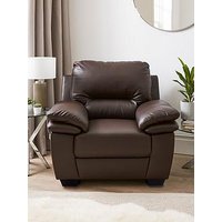 Very Home Leona Faux Leather Armchair - Fsc&Reg; Certified