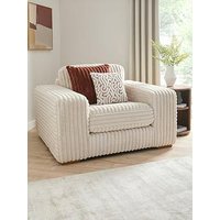 Very Home Cosy Faux Fur Fabric Armchair - Made To Order In The Uk