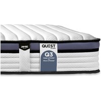 Quest Q3 Epic Comfort Twin Pocket Sprung Mattress - 3ft Single (90 x 190 cm)