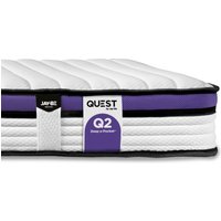 Quest Q2 Extreme Comfort Pocket Sprung Mattress - 3ft Single (90 x 190 cm)