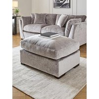 Very Home Lansa Fabric Large Footstool - Made To Order In The Uk