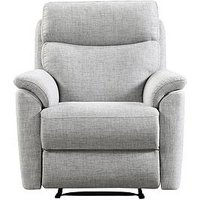 Very Home Linea Fabric Manual Recliner Armchair