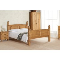 Birlea Corona High End Pine Bed, Double