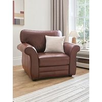 Very Home Vantage Italian Leather Armchair - Fsc&Reg; Certified