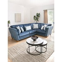 Very Home Lavello Fabric Right Hand Double Arm Corner Group