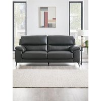 Very Home Lesta 3 Seater Leather Sofa