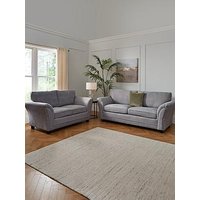 Very Home Dury Chunky Weave 3 + 2 Seater Sofa Set - Fsc&Reg; Certified