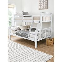 Very Home Novara Detachable Trio Bunk Bed With Mattress Options (Buy & Save!) - White - Fsc&Reg; Certified - Bed Frame Only