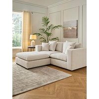 Very Home Missouri 3 Seater Fabric Sofa + Footstool Set (Buy & Save!)