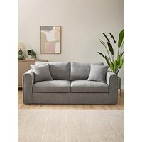 Very Home Nylah 3 Seater Fabric Sofa