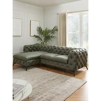 Very Home Chelsey Left Hand Fabric Corner Chaise Sofa - Fsc&Reg; Certified