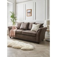 Very Home Dury Leather Look 3 Seater Sofa - Fsc&Reg; Certified