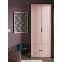 Swift Fara Ready Assembled Double Wardrobe With 2 Drawers